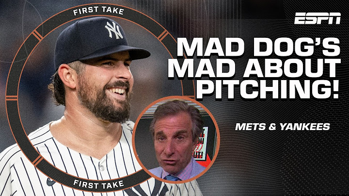Mad Dog is MAD about Mets & Yankees pitching 🗣️ 'HAVE TO PITCH IN THESE GAMES!' | First Take