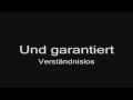 Rammstein - Los (lyrics) HD