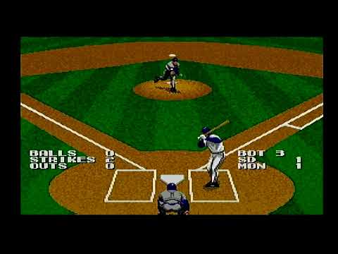 Tecmo Super Baseball (SNES) Longplay Expos vs Padres