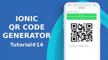 IONIC QR CODE GENERATOR