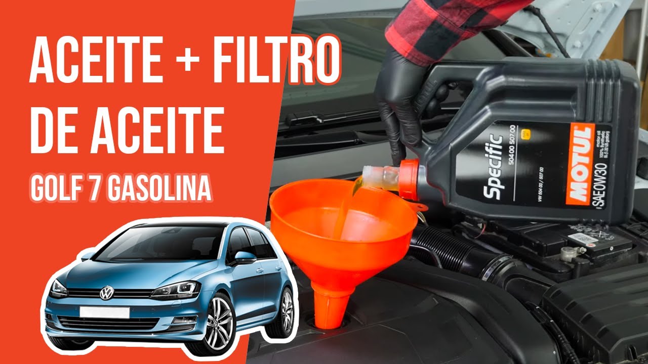 Cambio de aceite y de filtro de aceite Golf 7 1.5 TSI 🛢 YouTube Cambio de aceite y de filtro de aceite Golf 7 1.5 TSI 🛢 YouTube