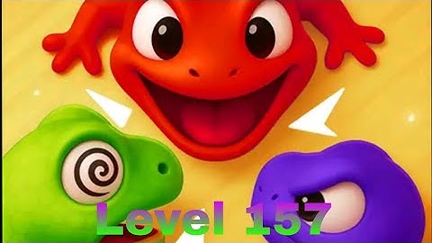 Gecko go level 157 walkthrough and solution 