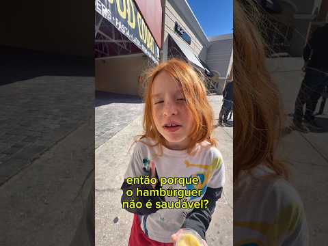Você gosta de hambúrguer? #familiaruiva #humor #comedia