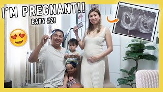 I&#39;M PREGNANT! WE&#39;RE HAVING A BABY #2! KUYA NA SI KHALIL!! ❤️