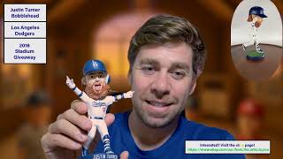 Justin Turner Bobblehead Los Angeles Dodgers 2018 Stadium Giveaway