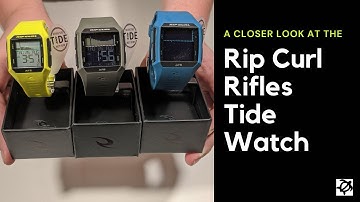 A Closer Look At The Rip Curl Rifles Tide Watch