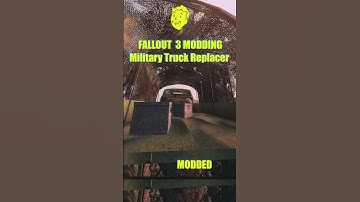 FO3 | MOD 💾 FALLOUT 3 Military Truck Replacer 🚚🚛💾 #fo3  #modding  #fallout3  #modding