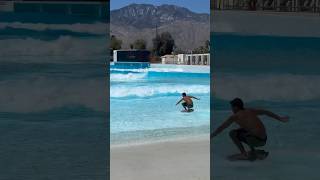 Skimboarding In A Wave Pool