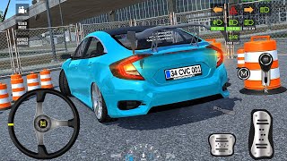 New City Parking School Sim 2026 - Honda Civic Pro Parallel Parking Level! Car Game Android Gameplay screenshot 4