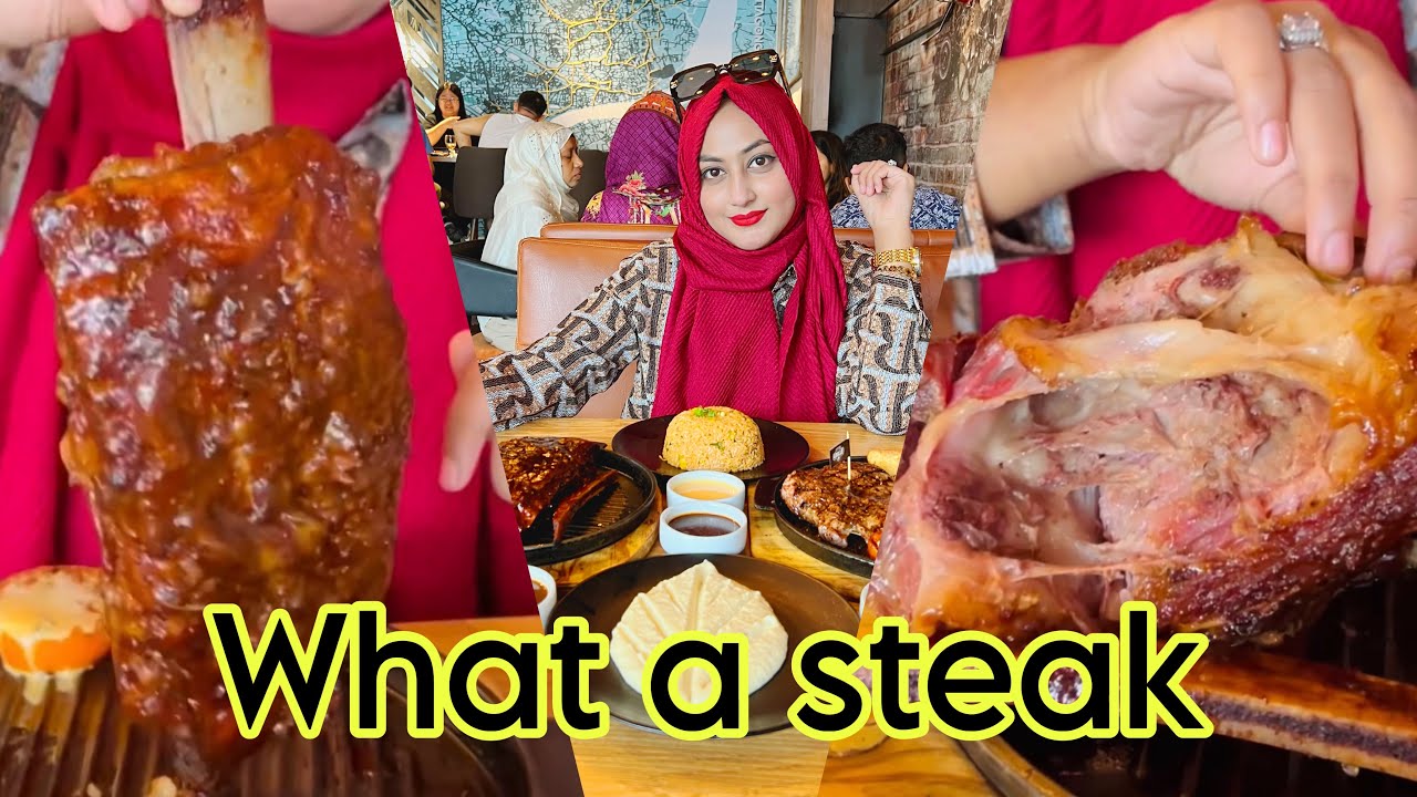 পৌনে এক কেজির Steak খেলাম Chittagong এ - Club Grille