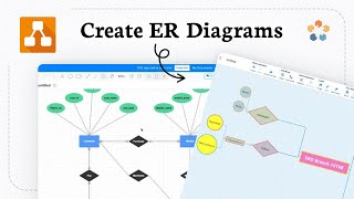 How to create ER diagrams with draw io (Entities Linked)