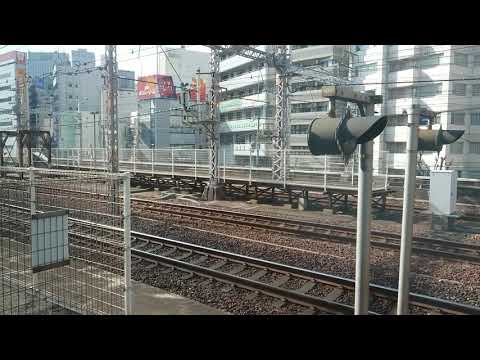 【JR神戸線】三宮駅人身事故の車内放送 2
