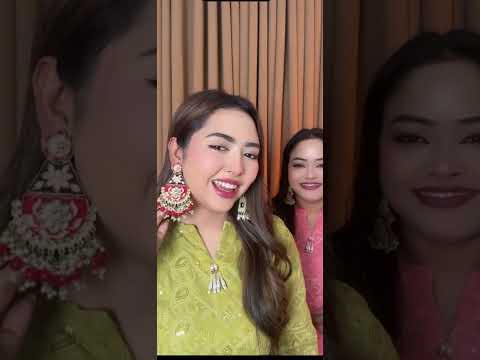 Asha and Barna showed off a lot of jewelry in the video #rakibhossainvlog #bornahossain #viraltiktok