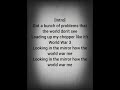 King Iso - World War Me Lyrics / Lyric video