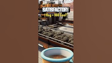 Bio-Coal is The Worst Alt-Recipe in Satisfactory, But it Does Have 1 Cool Use #shorts #satisfactory
