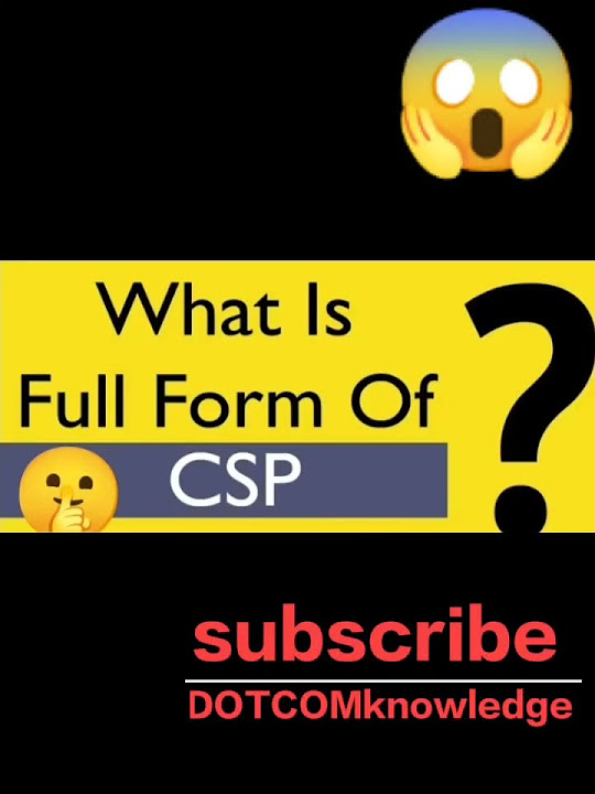 csp-full-form-fullform-shorts-viral-2024shorts-youtube