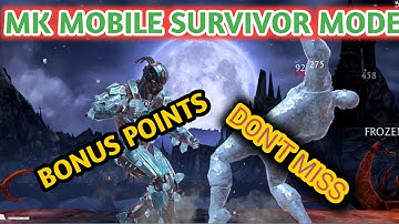 Mk Mobile- Faction war Survivor Mode With Triborg | Ultimate Maxed Bonus Points Gameplay | starinsky