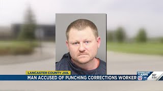 Lincoln man accused of assaulting corrections officer at Lancaster County Jail