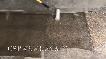 Concrete Surface Profile CSP Explained