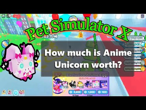 Huge Anime Unicorn  Trade Roblox Pet Simulator X (PSX) Items