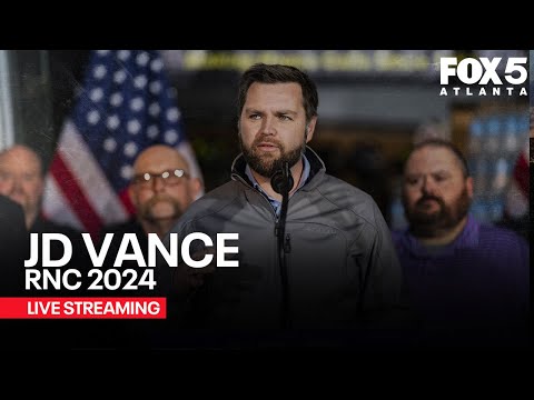 WATCH LIVE: GOP vice presidential nominee Sen. JD Vance speaks at 2024 RNC