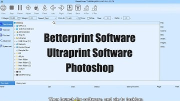 How to install the betterprint & Ultraprint & Photoshop For Your AP-A4pro2 UV Printer?