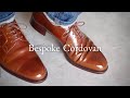 【コードバン完成】Cordovanを使ったビスポーク靴が完成しました｜靴磨き｜bespoke cordovan shoes
