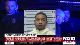 Arrest made in Satsuma homicide investigation