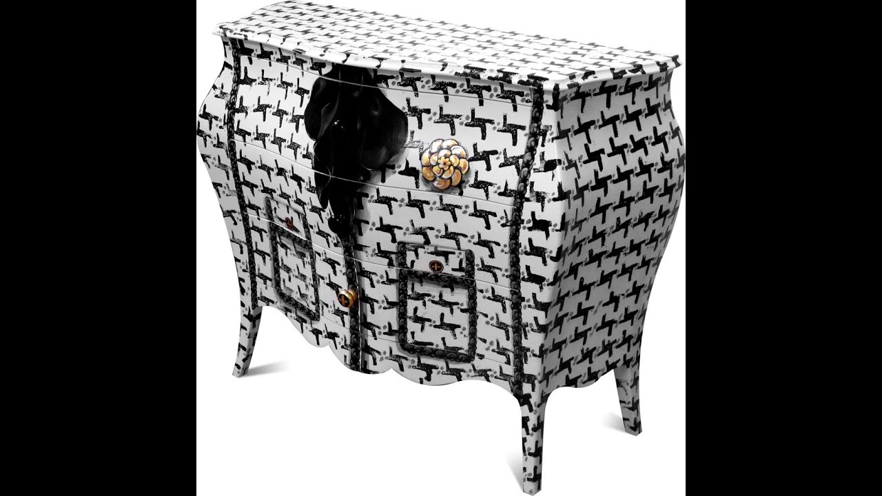 Asambienti muebles decoracion italian furniture design polished protective finish Mobili decorati moderni