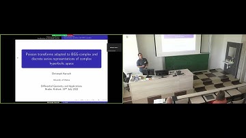 Christoph Harrach, Poisson transforms adapted to BGG-complexes and discrete series representations..