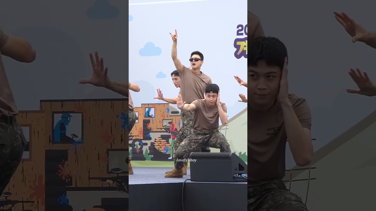250919 지상군 페스티벌 육군 공연팀 - 으라차차😎 (iKON 송윤형 Focused)