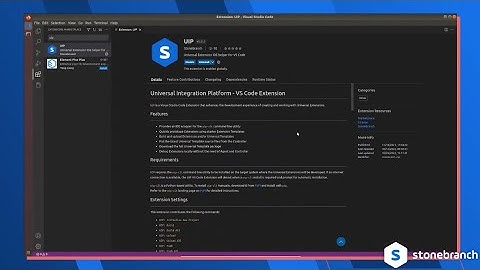 How to Build a Universal Extension from Scratch