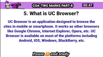 COA Important Two Mark Questions part-8 | Line by line test | quiz | PENGUIN 360