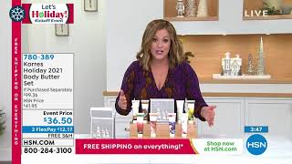 Korres Holiday Body Butter Set Korres Holiday Body Butter Set