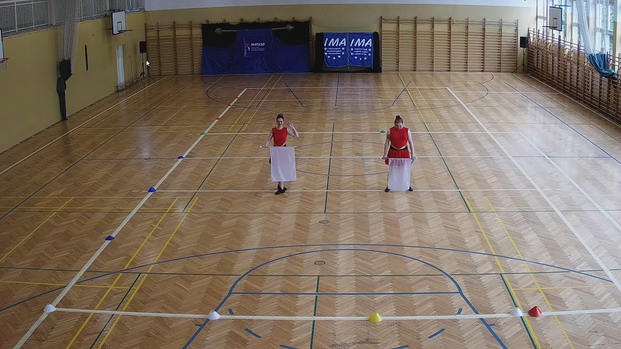 Anna Kuczma, Joanna Jurczyńska duo flaga senior Pustków 2021