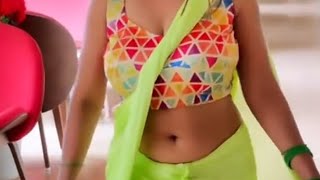Saree Lover big navel Aunty short video #viralgirl #trending #reels #instagram #navel
