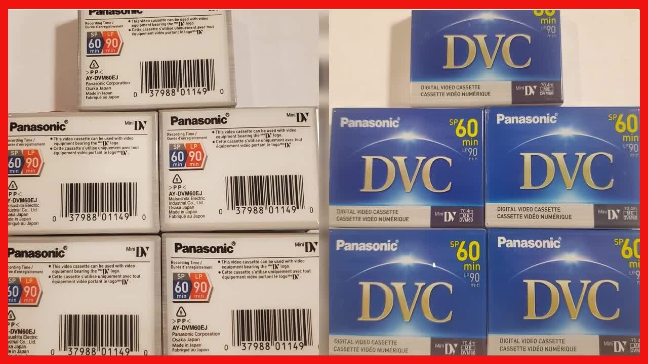 Panasonic AY-DVM60V5×10 Amazon.co.jp: パナソニック(Panasonic) AY-DVM60V5 ミニDV