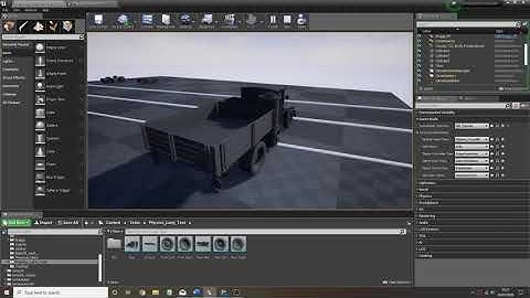 More truck physics testing for VR Army game