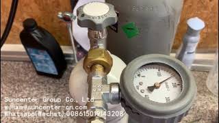 oxygen booster pump working video