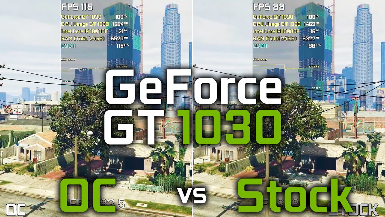 GT 1030 vs GT 740 - Test in 6 Games 