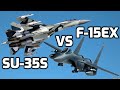 Ko je bolji Su-35S protiv F-15EX? - Sukhoi Su-35S VS F-15 Eagle II. Who wins?