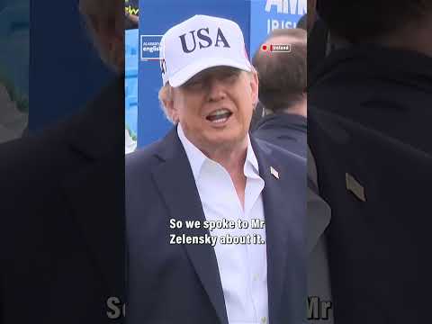 Video Trump Urges Zelenskyy to Stop Striking Russian Diesel Refineries