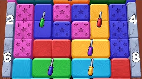 Wood Away Block Jam Level 171 Game Walkthrough Solution