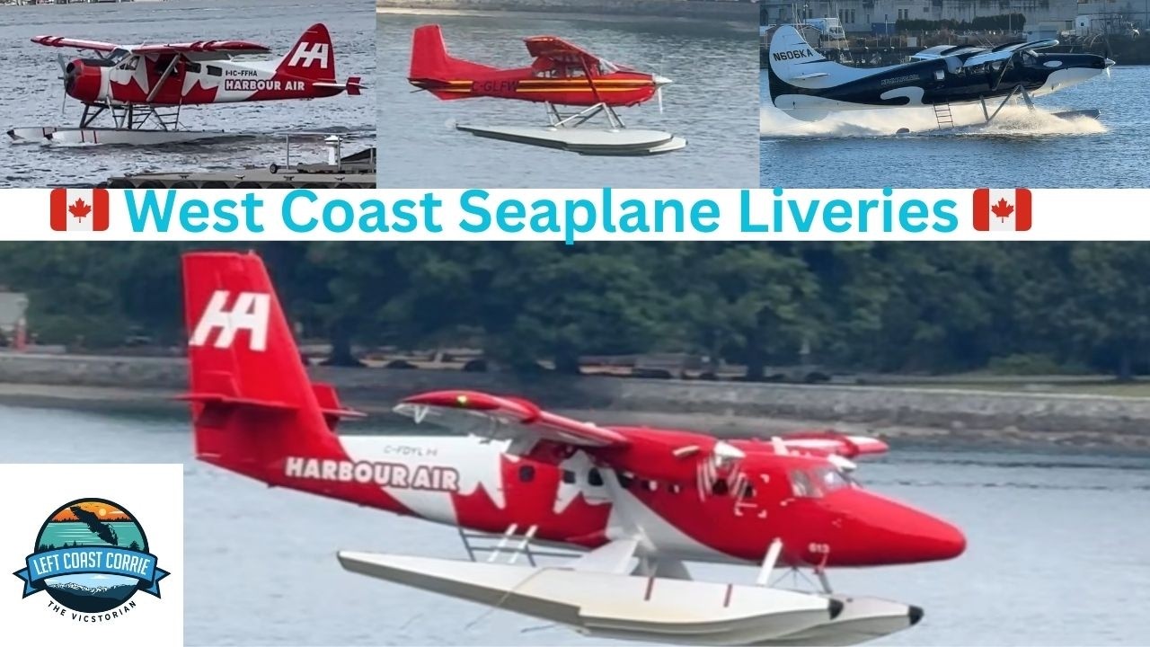The Coolest Seaplane Liveries on Canada's West Coast!