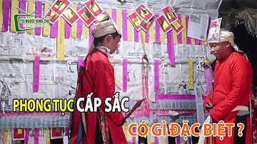 Độc Đáo Phong Tục Cấp Sắc Của Người Dân Tộc Dao Áo Dài Tại Bắc Hà Lào Cai