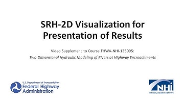 SRH-2D Visualization for Presentation of Results