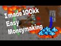 I made 100kk gold in tibia using this moneymaking method