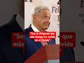 AMLO responde a la prensa y afirmó que lleva viviendo mucho tiempo en el Zócalo #shorts