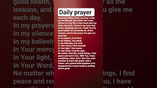 daily prayer #love #motivation #motivation #eveningprayer #prayer #prayday
