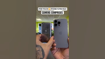 iPod Touch 🆚 iPhone 15 Pro Max  #shorts #apple #iphone #ios #fyp #iphone15promax #samsung #android
